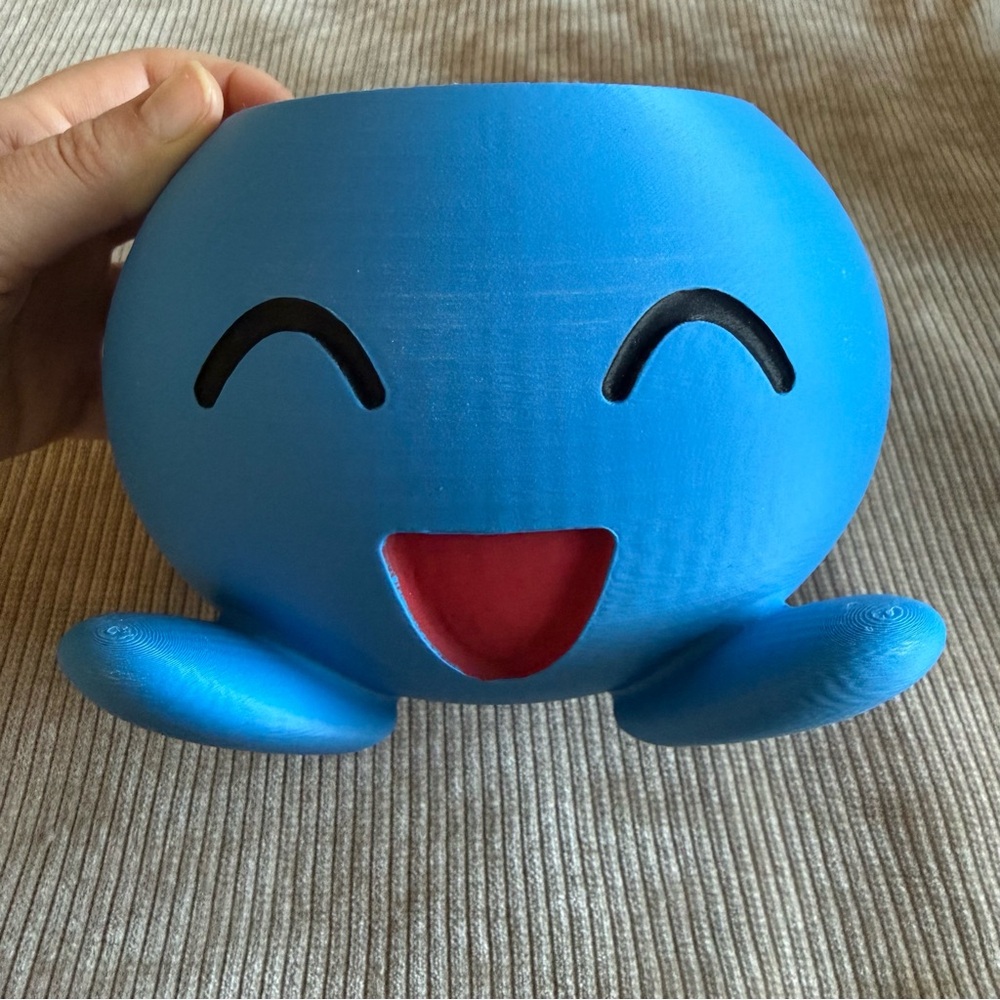 Oddish Poke’mon Nostalgia Collectable Planter Pot 3D Printed